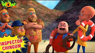 motu patlu crocodile island motu patlu new cartoon in hindi inspector chingum spot