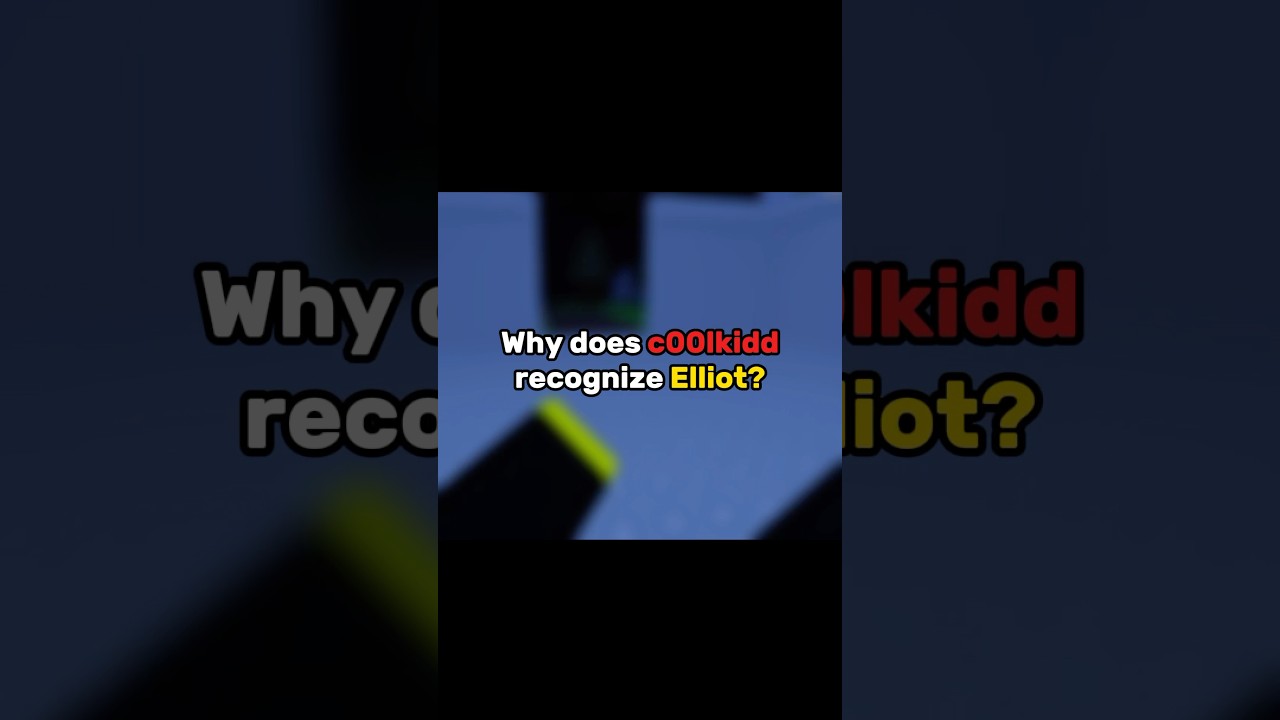 Why does c00lkidd recognize Elliot? #roblox #forsaken #robloxforsaken #robloxshorts #eggslyplayz