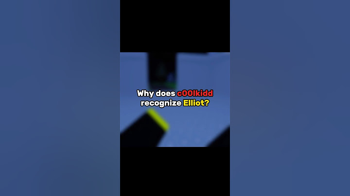 Why does c00lkidd recognize Elliot? #roblox #forsaken #robloxforsaken #robloxshorts #eggslyplayz