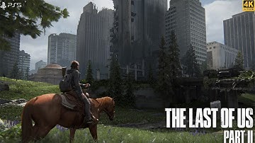 Downtown- Seattle Day 1(Ellie & Dina) Story Walkthrough The Last of Us Part II in PS5