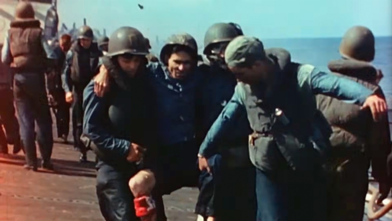 Documentary backdrop image for 1945: The Bloody Collapse Of Nazi Germany And Imperial Japan (2025)