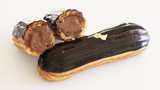 Rich Chocolate Eclairs Recipe! Super yummy