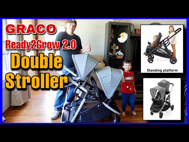 GRACO Ready2Grow 2.0 Double Stroller | UNBOXING & ASSEMBLY + Quick Review -  YouTube