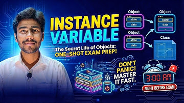 Variable: Instance Variable in Java | Interview and Exam Shortcut | Aman Pandey | CWS