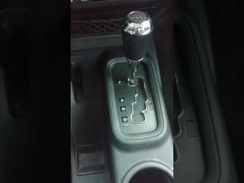 2012 Jeep Wrangler unlimited center console p,r,n,d  light change