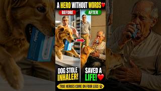 Hero Dog Saved a Man’s Life 🐶❤️ | Emotional Story You Won’t Forget.