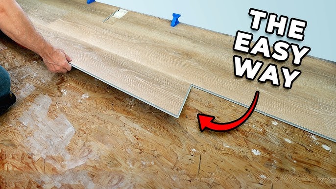 Laying laminate – easy to follow instructions