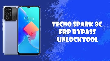 Tecno Spark 8C (KG5K) Latest Security FRP Bypass using UnlockTool