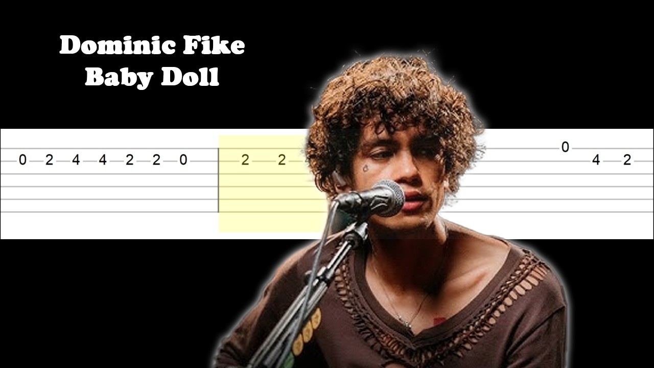Dominic Fike - Baby Doll (Easy Guitar Tabs Tutorial)