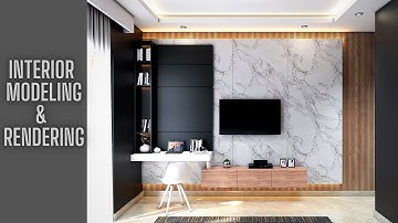 3D max for beginners, Basic to pro series Chapter #2 how to model an interior scene #interiordesign