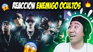 Coreano Reacciona A Enemigos Ocultos  Ozuna X Myke Towers X Arcangel X Ms Artistas