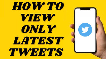 How To See Only Latest Tweets As they Happen | Simple tutorial