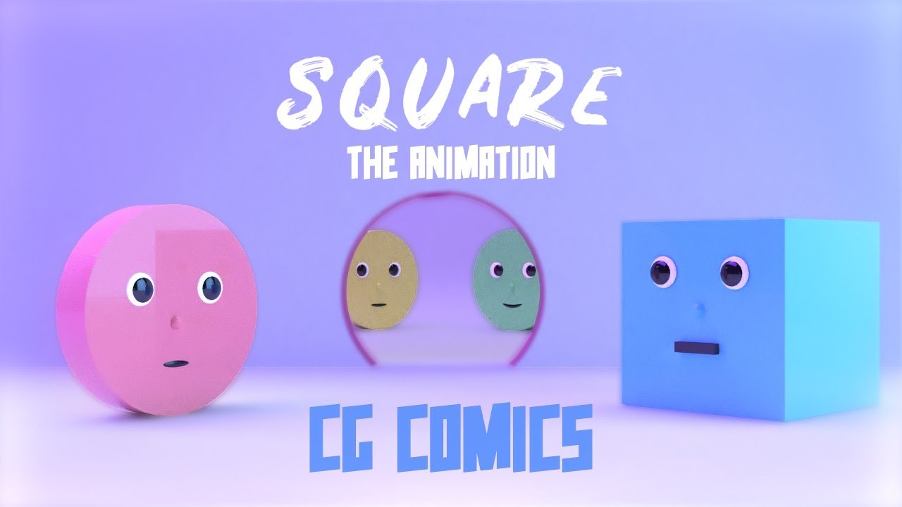 Square | The Animation | 3D Short Animation 🟦 CG COMICS