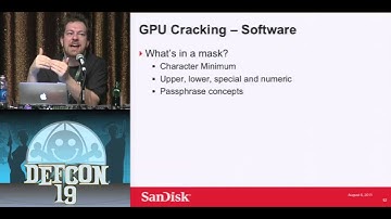 DEF CON 19 - Robert "Hackajar" Imhoff-Dousharm - Economics of Password Cracking in the GPU Era