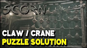 Scorn CLAW / CRANE Puzzle Solution | Act 1 Eggs Grid Puzzle
