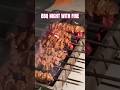 BBQ NIGHT WITH FIRE #SHORTS #BBQ #love #food