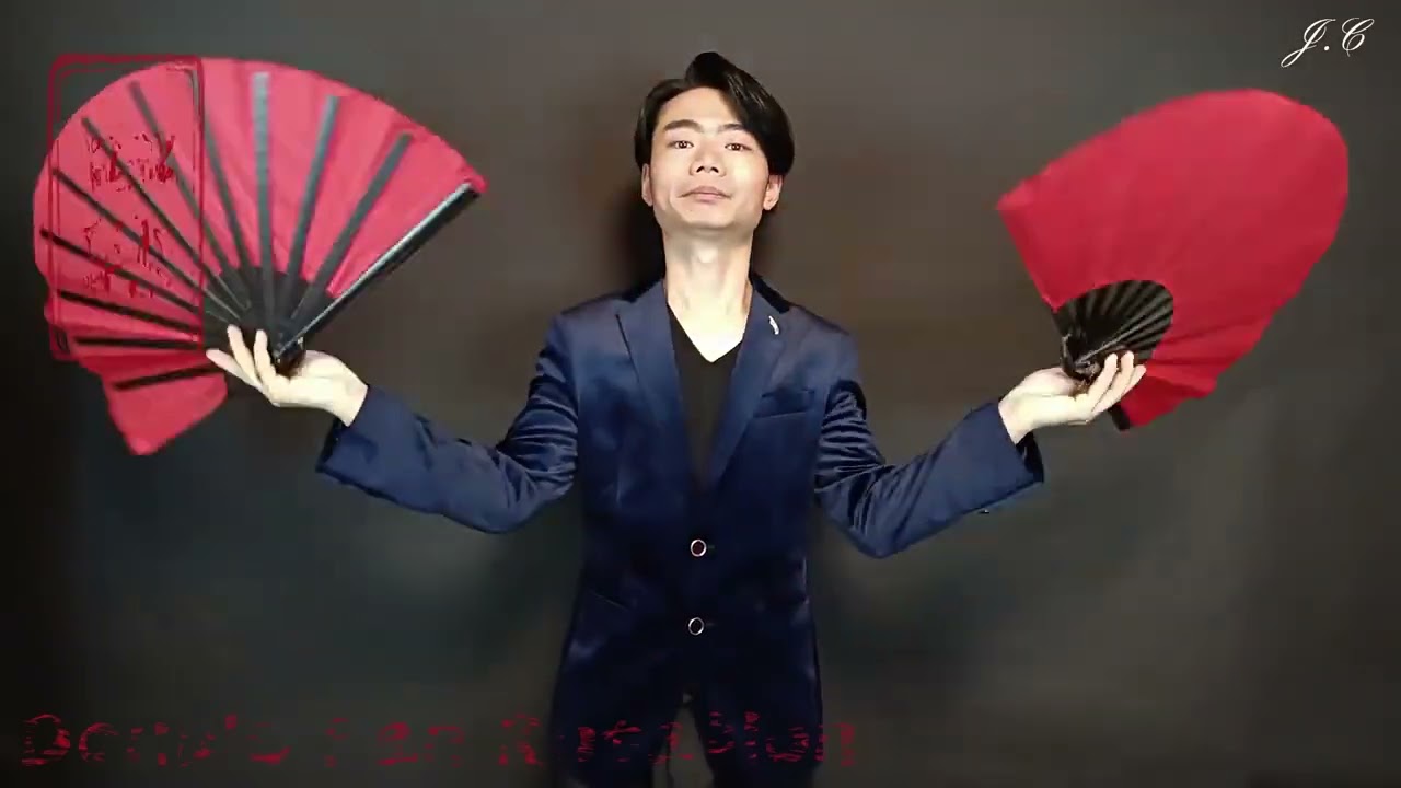 マニピュレーション用扇子 | 自動開閉ファン - ☆コリアマジック