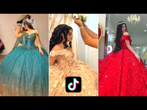 Best Quinceañera Dresses On TikTok || Tiktok Compilation