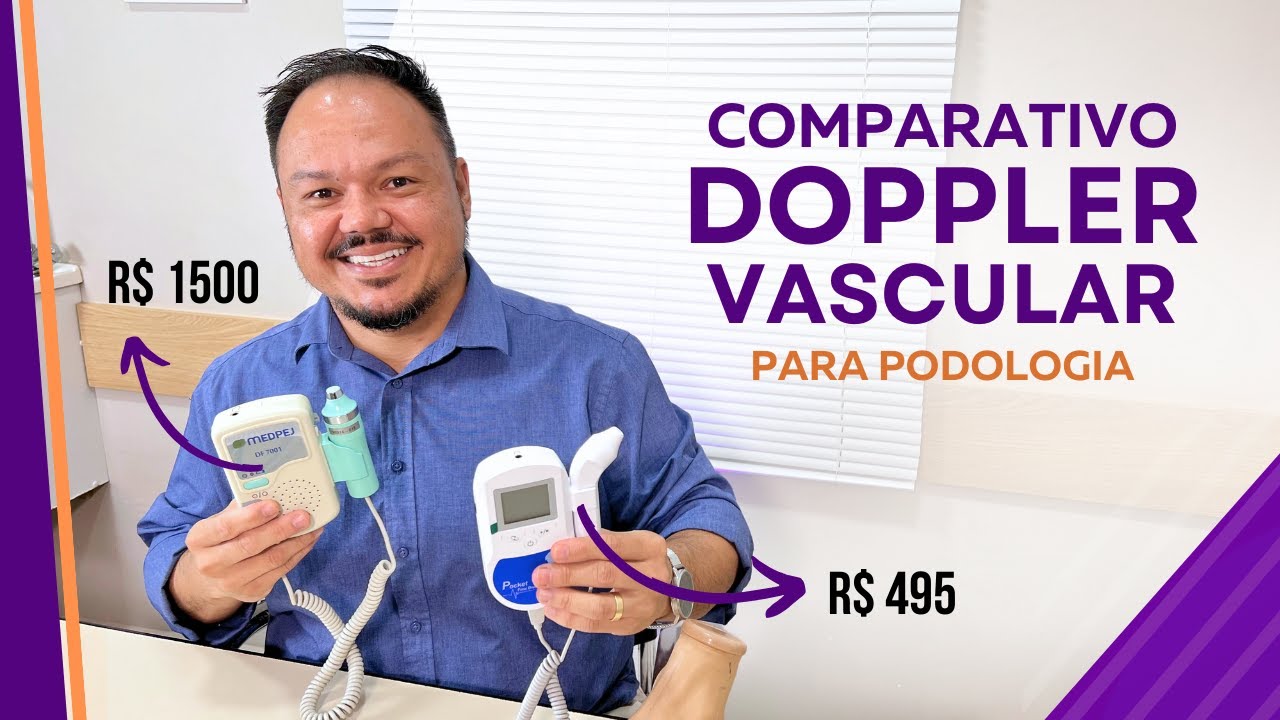 Doppler Vascular Portátil para Podologia