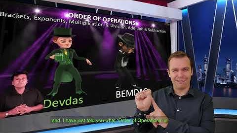 Sign Language Order Of Operations Part 1 Math Uncle Makes Math Easy