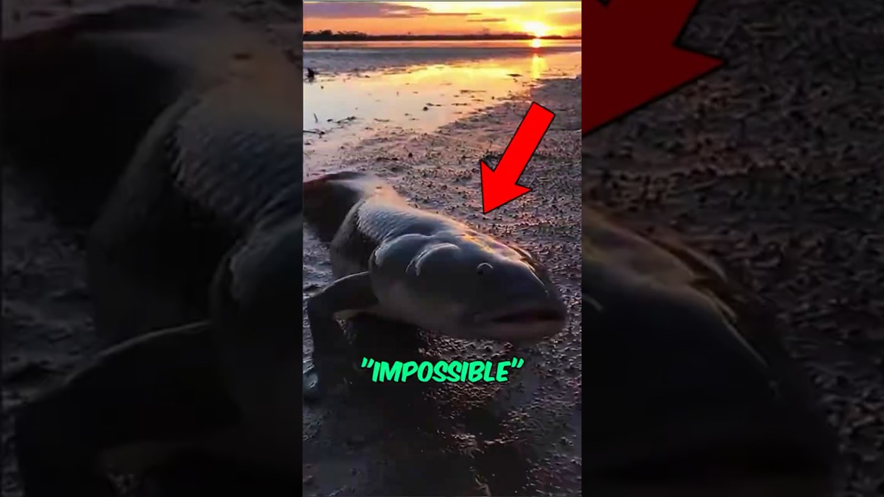 Три вида рыб, способных передвигаться по суше.