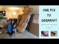 OUR PCS TO GERMANY! // Moving to Germany with the military ~ Part 1