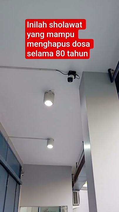 inilah sholawat yang mampu menghapus dosa selama 80 tahun