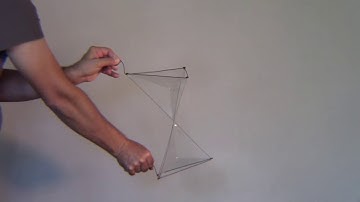 Kinetic Minimal Surface Prism and Tetrahedron Models