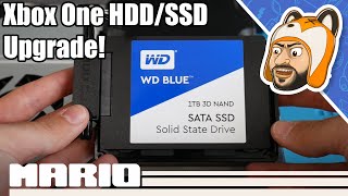 How to Upgrade/Replace Your Xbox One HDD!  SSD/HDD Upgrade Guide for X1, One S, One X