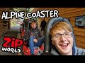 We braved the zipworlduk alpine coaster and it was amazing