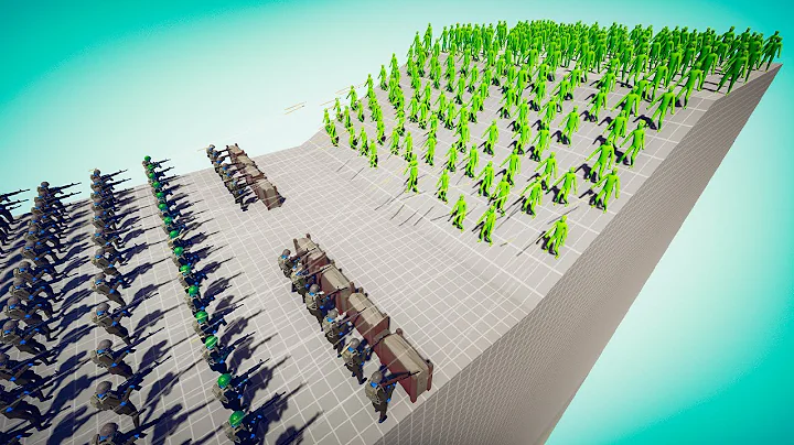 TABS - Insane ZOMBIE INVASION Even the Military Can't Stop in Totally Accurate Battle Simulator! - DayDayNews