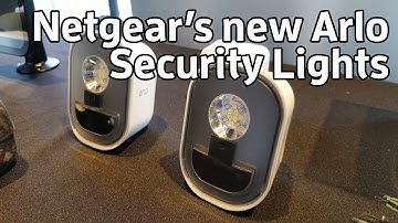 Arlo Security Lights are new from Netgear