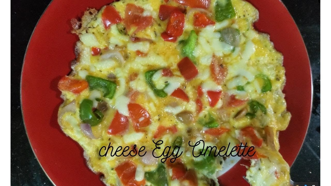 Cheese Egg Omelette Recipe | Veg. Cheese Egg Omelette | Easy Recipe To Make Egg Delicious