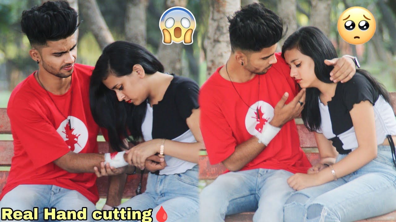 Hand Cut🩸 Prank On GirlFriend | Gone Extremely Wrong 😱😱 | Zain Khan Prank