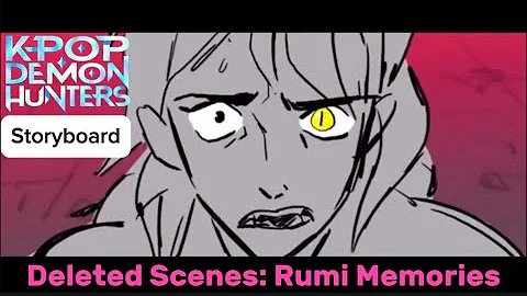 KPop Demon Hunters Storyboard - Rumi Memories (Deleted Scenes) | But it’s unmuted as fanmade 🔈