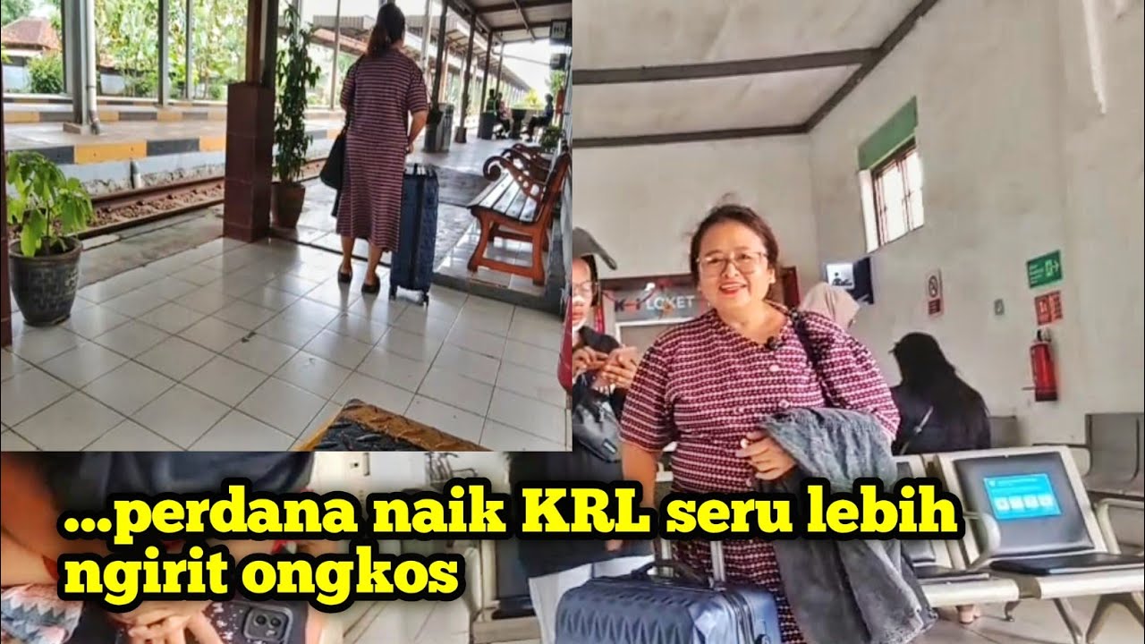 hiling pertama x nya naik KRL ke CITERAS