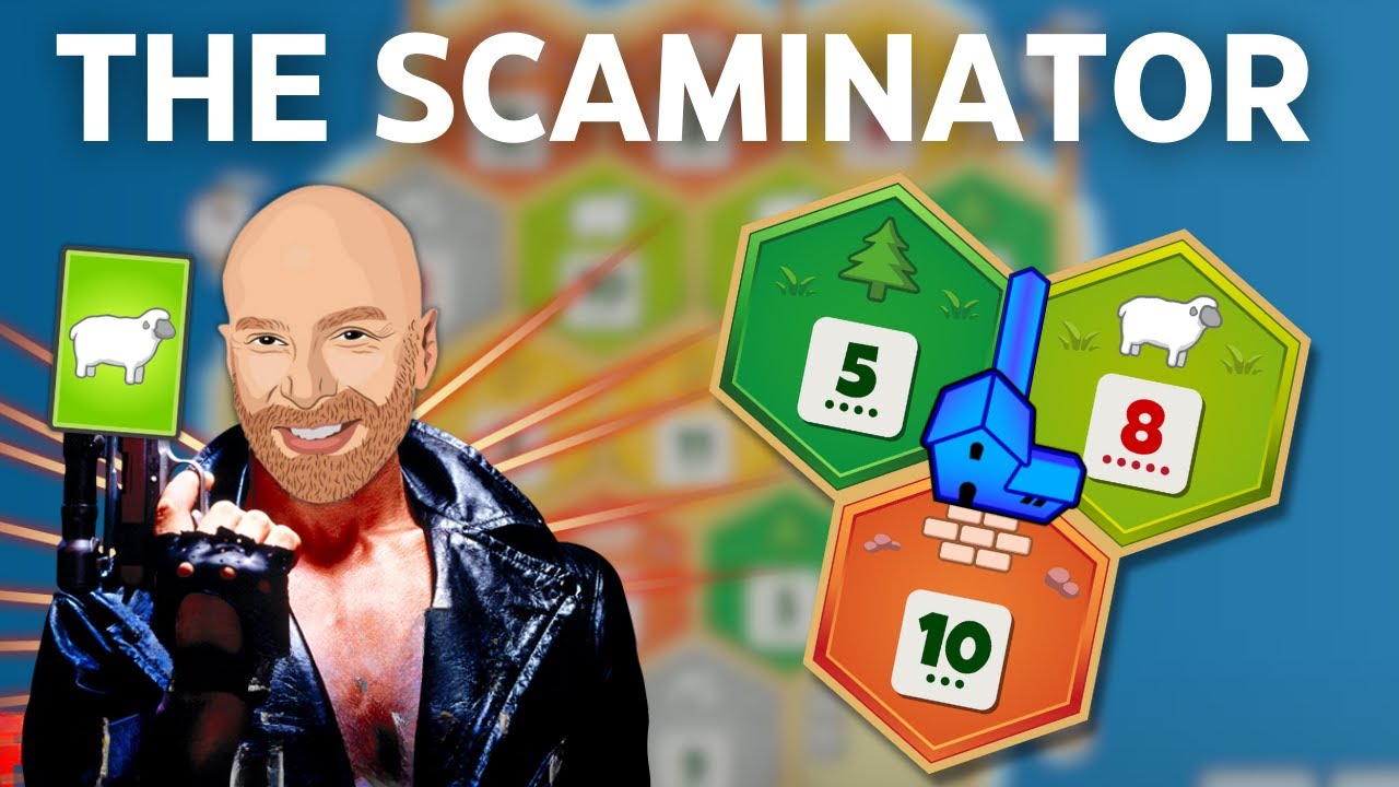 Catan Pro Plays Rank Top 25 CRAZY Wheatless Setup