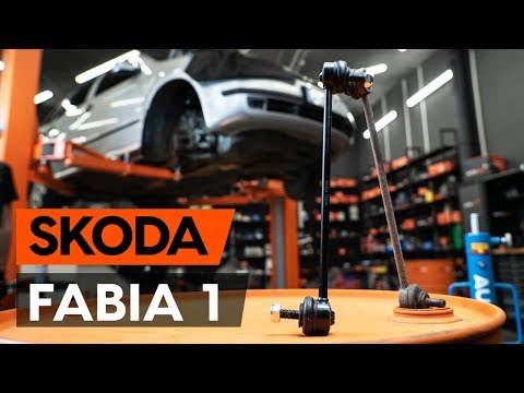 SKODA FABIA 6Y car repair tutorial