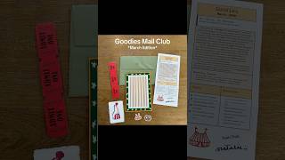 Goodies Mail Club 🎪 (March)