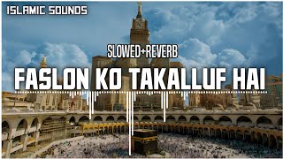 Faslon Ko Takaluf Hay Ham Se Agar || Slowed+Reverb || ISLAMIC SOUNDS