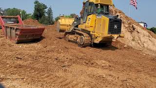 John Deere 755K Track Loader