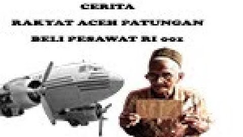 Begini Cerita Awal Nyak Sandang Modali Pembelian Pesawat RI 001 (wawancara eksulif)