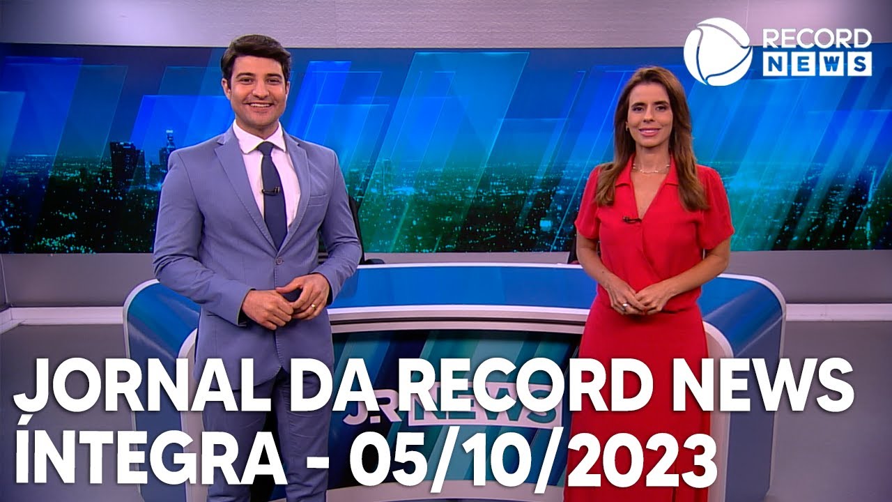 Jornal da Record News –  05/10/2023