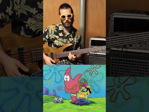 SpongeBob Shows Squidward How To Play Bass Spongebobmemes Squidward Bassguitar Shorts Bass