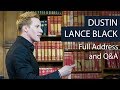 Dustin Lance Black | Full Address and Q&A | Oxford Union