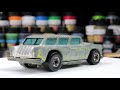 Hot Wheels Restoration Custom Nomad ( Zinc Plating DIY )