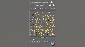 Rock vs Paper vs Scissor | Round 8/100 | #arenaofsimulations #adhd #animated #rockpaperscissors