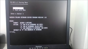 Sinclair PC200 Booting from XT-CF Card