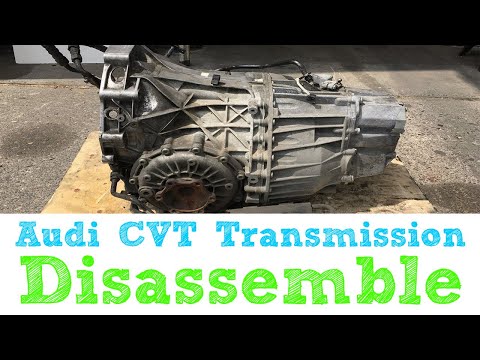 Audi CVT Disassemble JTT 02-07 A4 A6 GGT FSE FWD