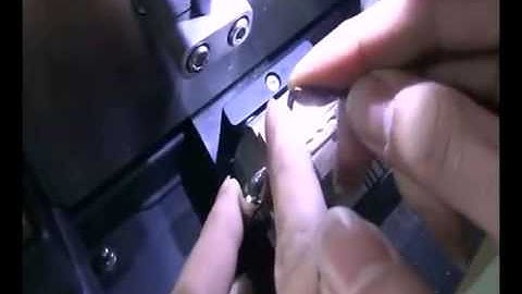 how to cut hu66 key with Automatic V8/X6 key cutting machine part 1